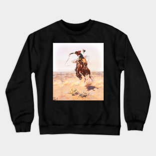 Wild West Series Bad Horse Crewneck Sweatshirt